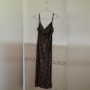 Nicole Miller Animal Print Maxi Dress